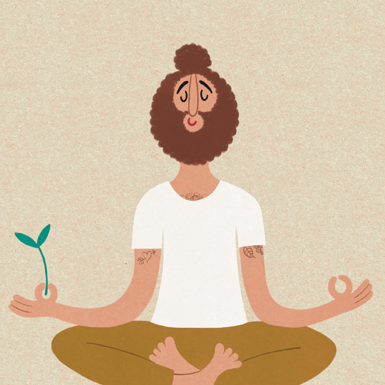 Yogafolk – plakatserie billede 10