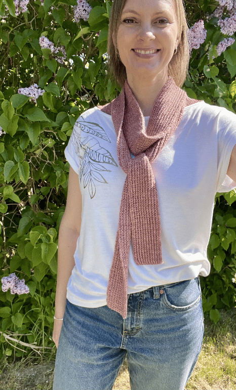 Elise Summer Scarf strikkeopskrift