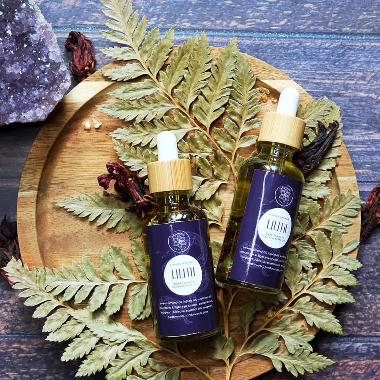 Lilith Power Sæt - Krystal &amp; Ritual kit til Styrke (2)