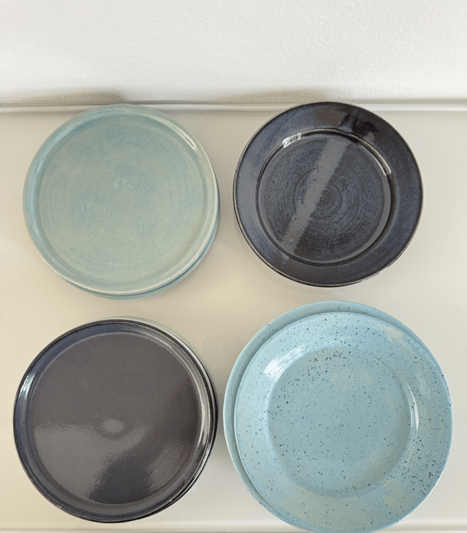 Frokost tallerken mørkeblå