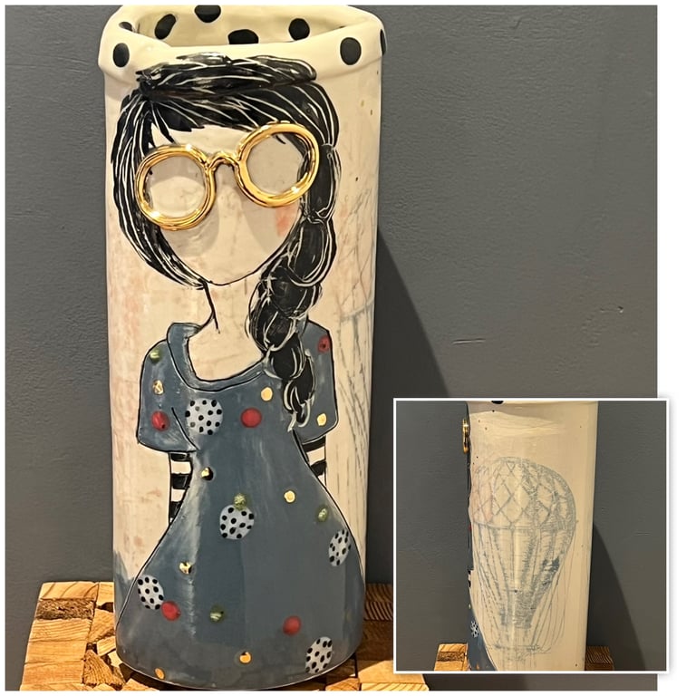 Dejlige Damer vase
