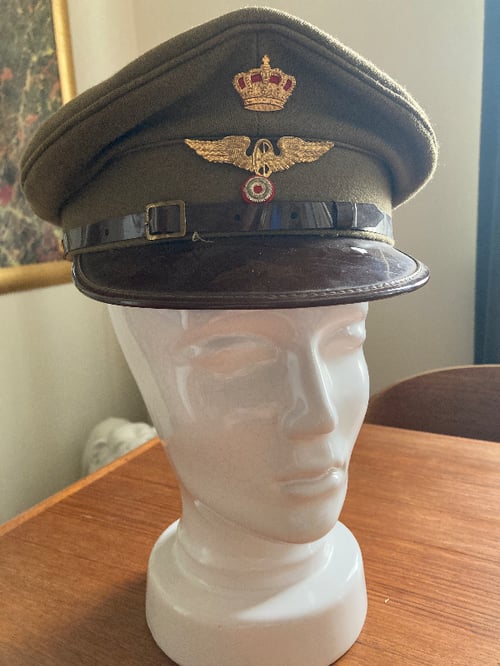 Uniforms kasket - DSB 1960/70