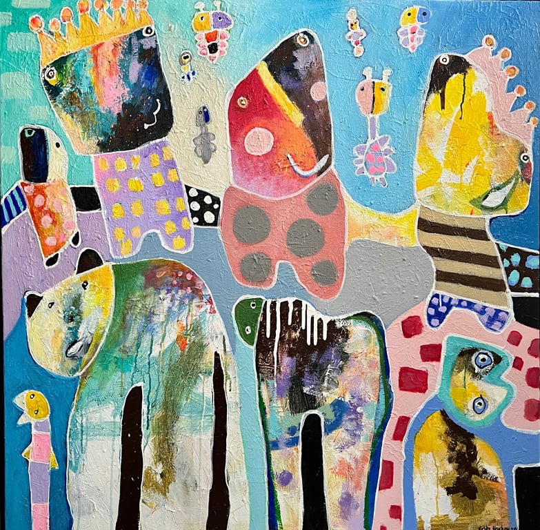 100cm x 100cm billede 4