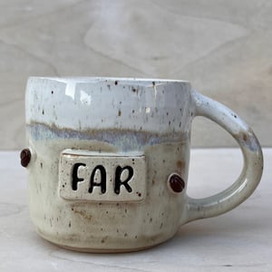 Far kaffebønne kop. 350 ml. H: 8,5 cm – produktbillede