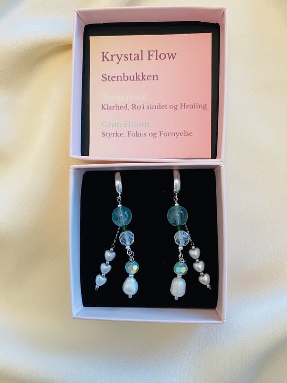 Bjergkrystal og Grøn Fluorit  billede 2