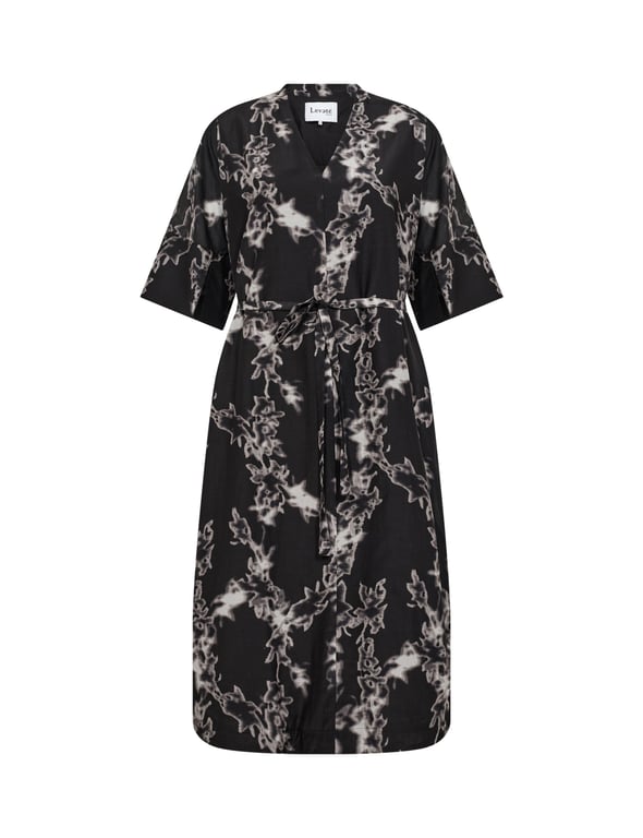 LEVETÈ ROOM LR-Nelsy 1 Kjole - Black Combi