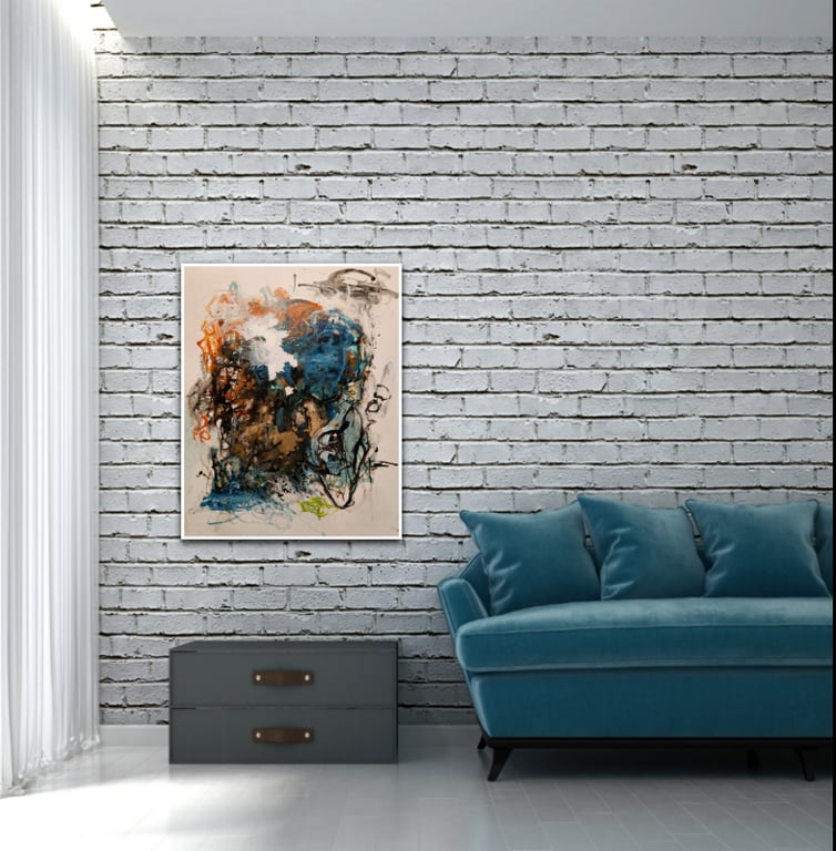 LEV, DRØM &amp; ELSK (80x100) billede 3