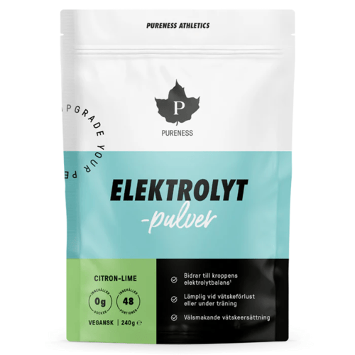 Pureness Elektrolytpulver Citron Lime 240g 