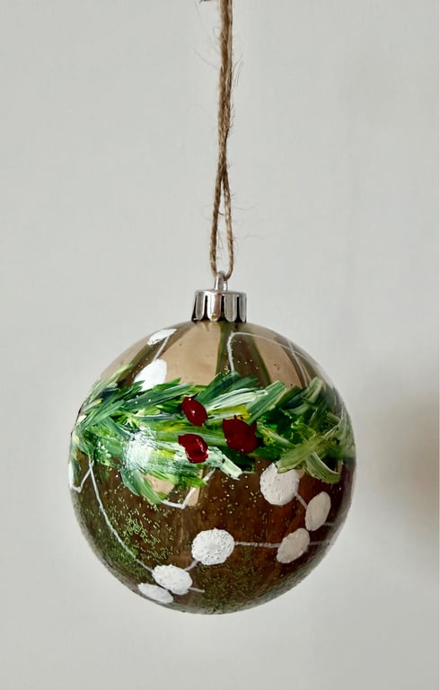 Kunst julekugle 26