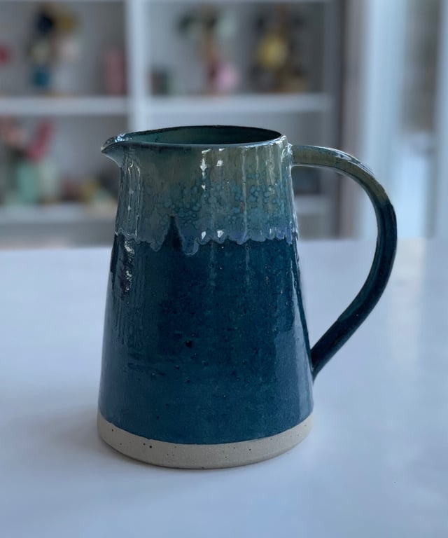 Kande, havblå / lys grøn - 1,3 liter