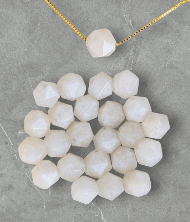 Morganit- star cut vedhæng billede 4