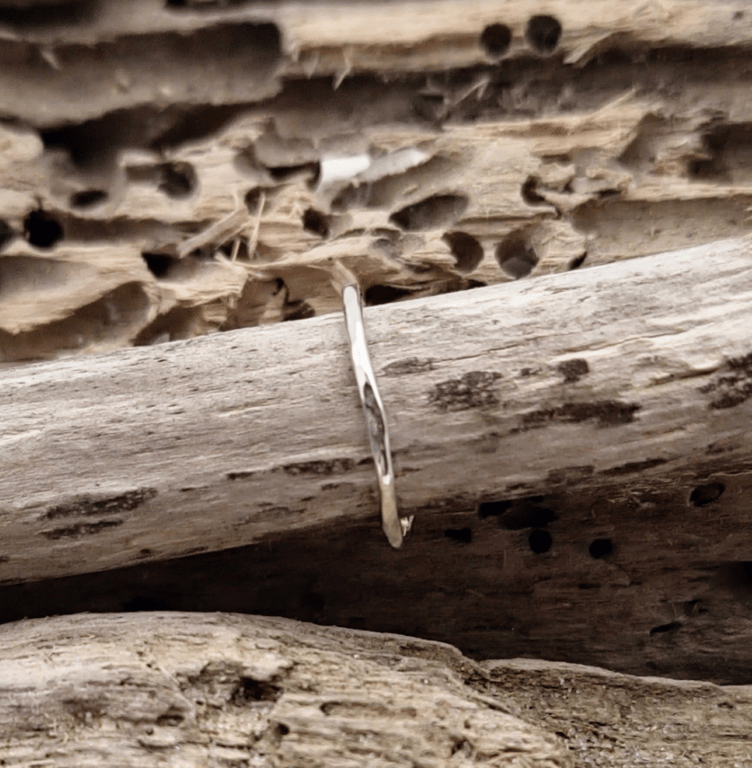 Spinkel ear-cuff eller tå ring billede 2