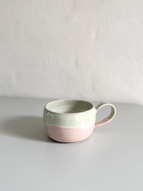 Krus m/ hank - marshmallow