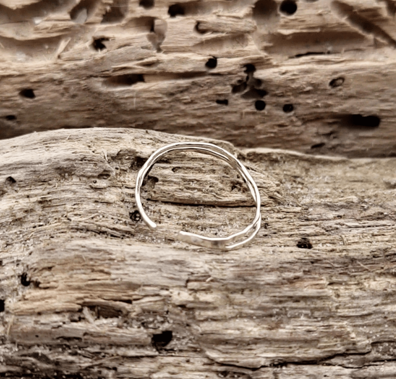 Unika ear-cuff eller tå ring. billede 2