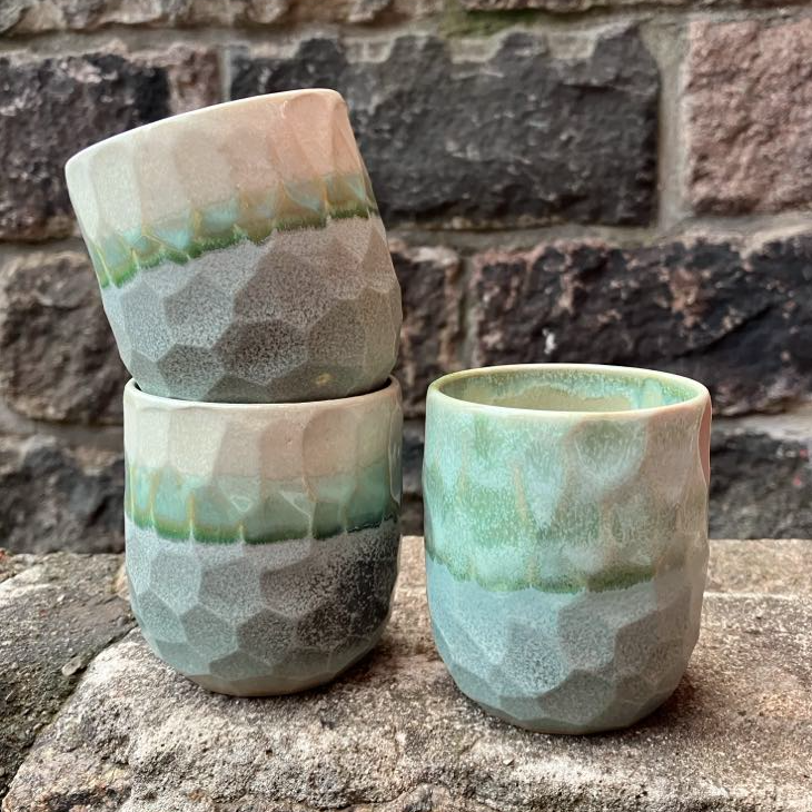 Facetskåret unika kop billede 4