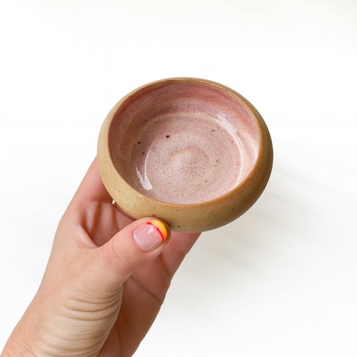 Rosa snack skål (5)