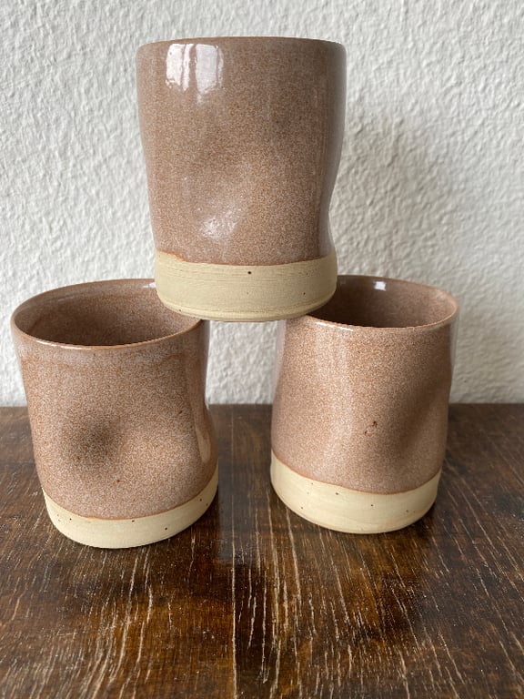 Klemmekrus - Brun/Rosa