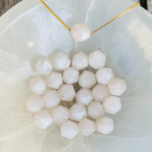 Morganit- star cut vedhæng – produktbillede