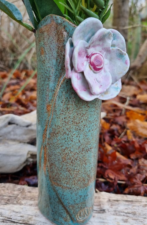 Vase, højde 21 cm billede 2