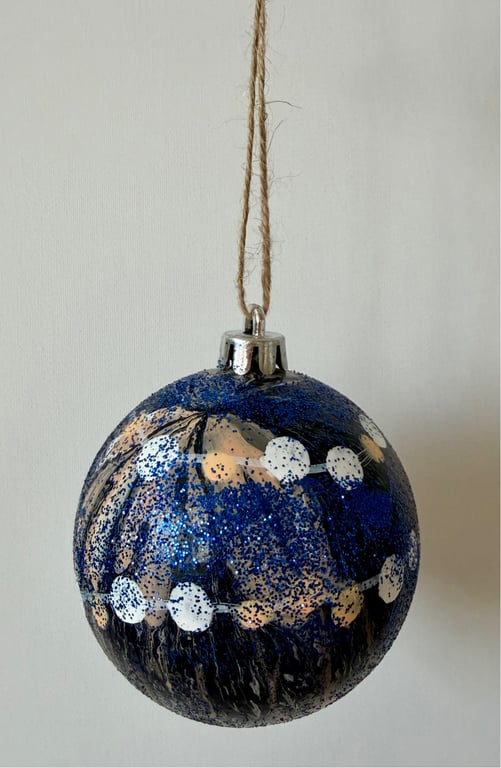 Kunst julekugle 99