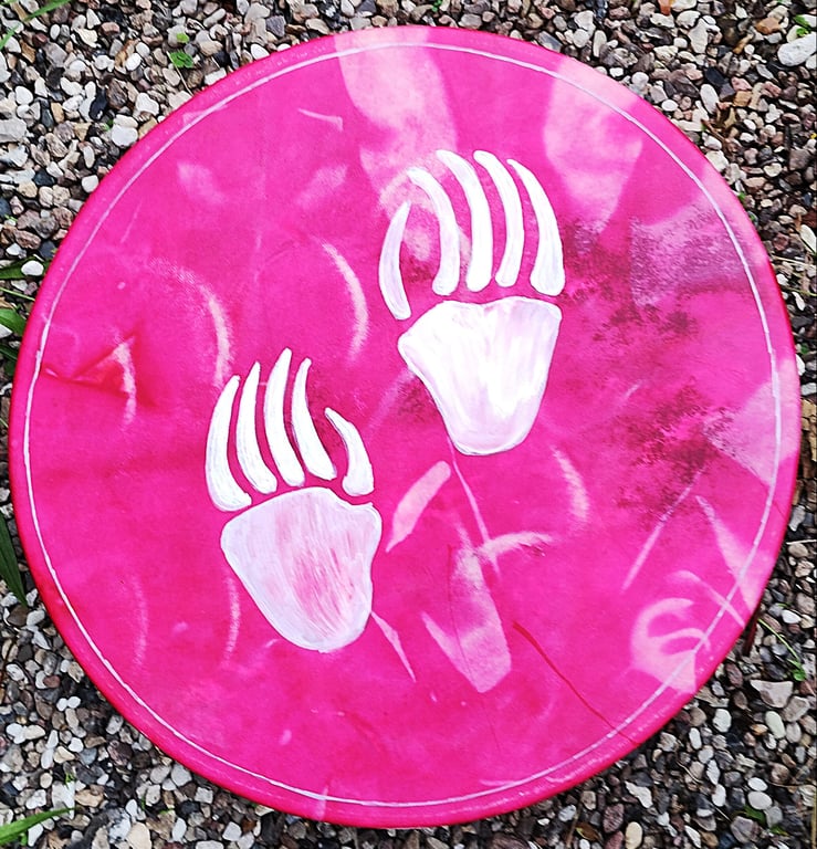 Styrke og Mod Trommen ...  Shamantromme