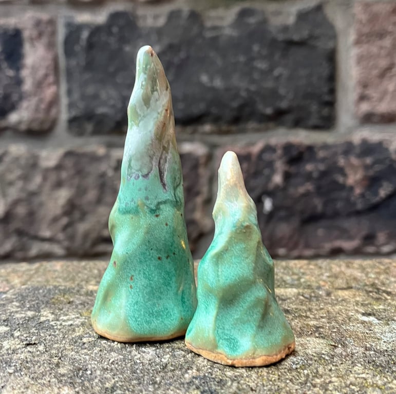 Unika juletræer - sæt med to træer billede 3