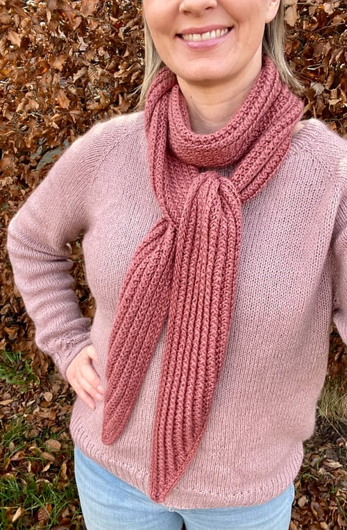 Elise Scarf strikkeopskrift (3)