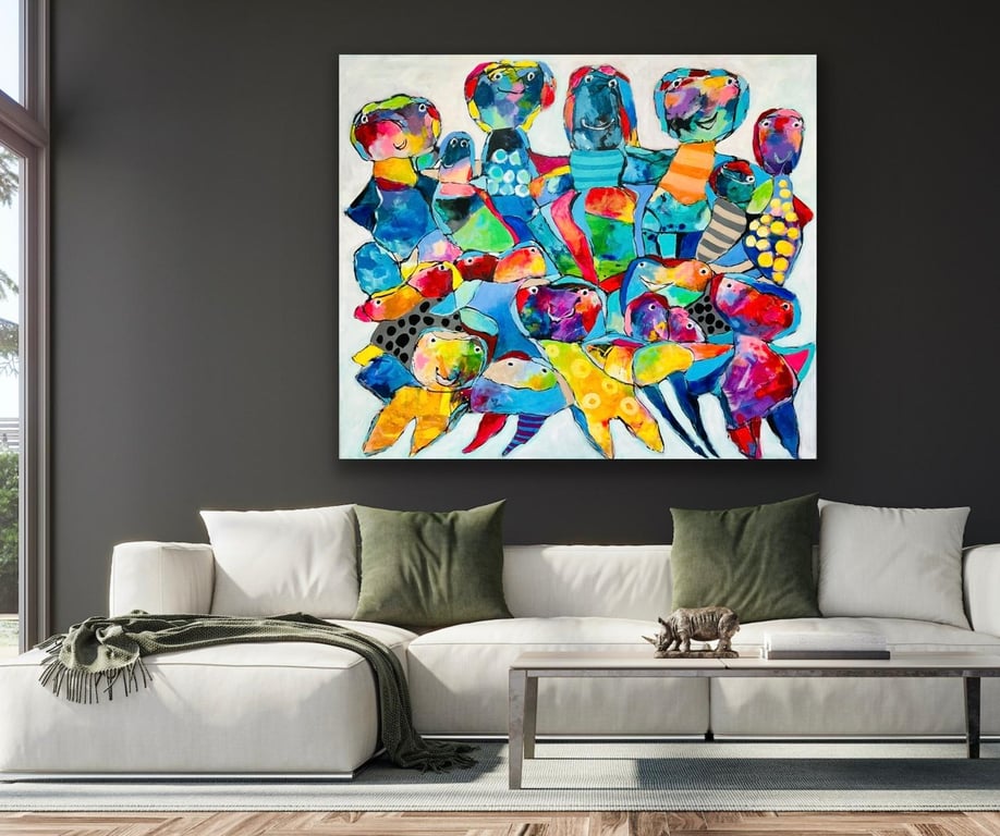 140cm x 120cm billede 4