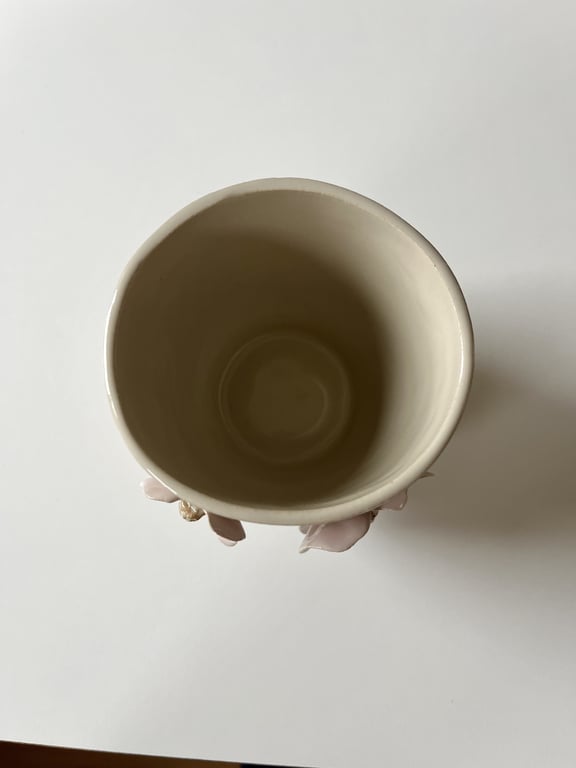 Lyserød blomsterkop No.10 billede 3