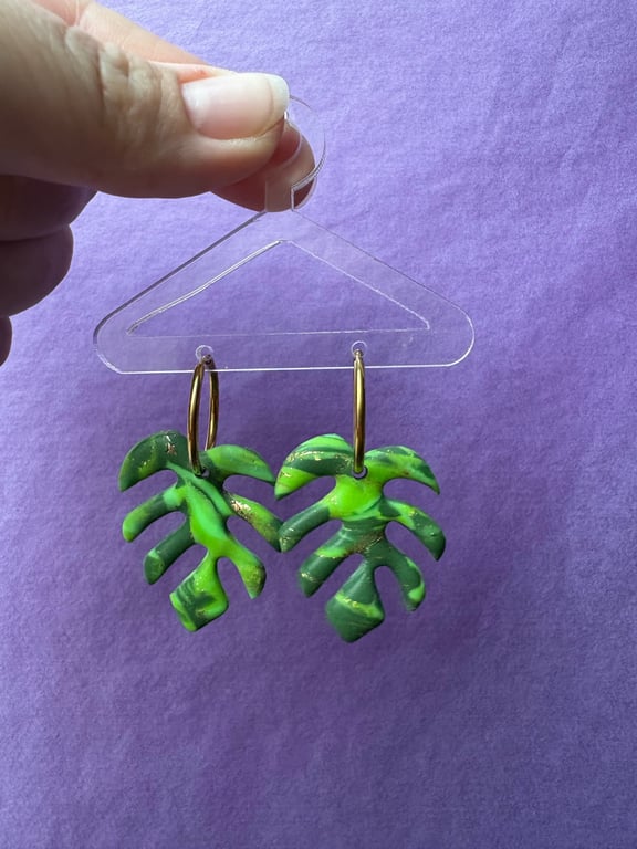 #2 Monstera i mellem str i grøn mix