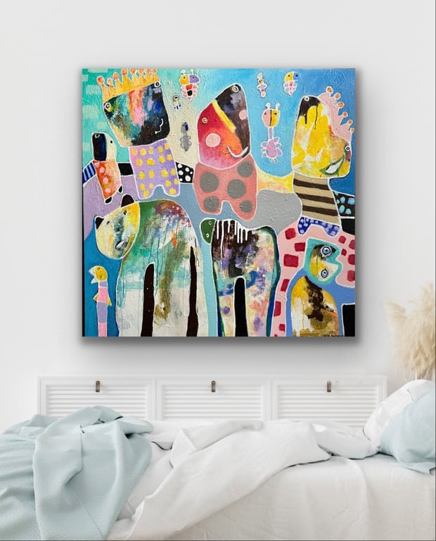 100cm x 100cm billede 3