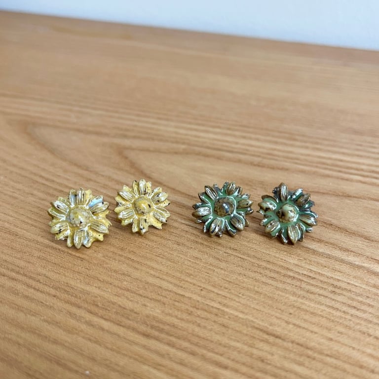 Blomster Øreringe billede 2