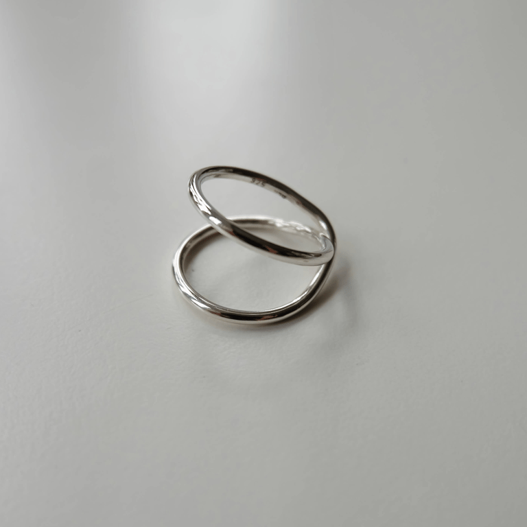 Loop ring slim sølv – Trine Hermann Jewellery
