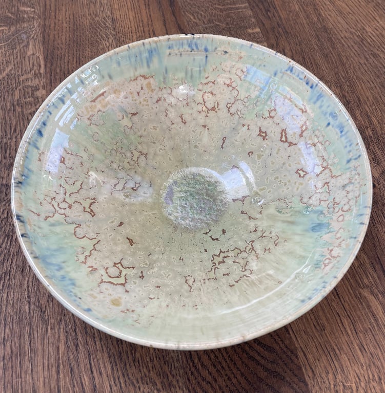 Smuk unika Skål ø = 24 cm, h = 7 cm billede 3