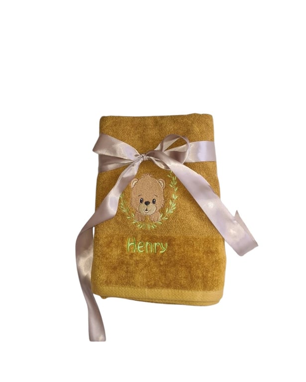 Håndklæde med motiv