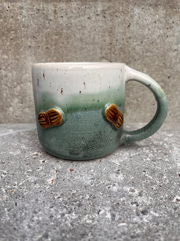 Garnnøgle krus. 380 ml. H: 8,5 cm billede 2