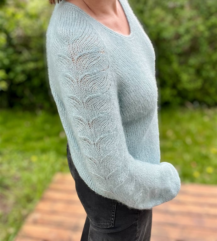 Kanula Light Bluse - strikkeopskrift DANSK PDF billede 5