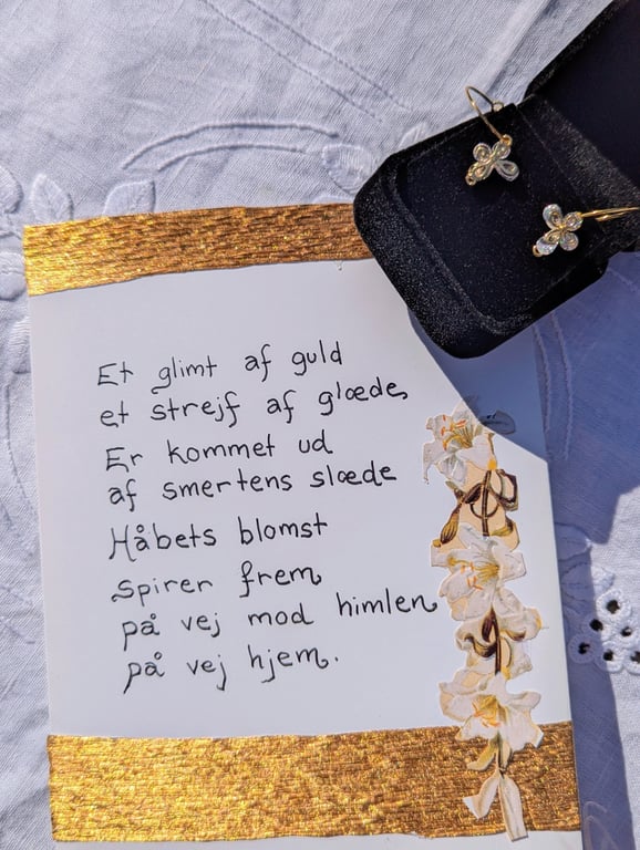 Personlig gave, blomster billede 2