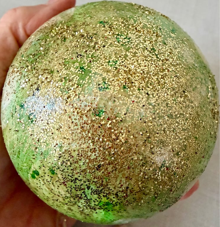 Kunst julekugle 58 billede 3