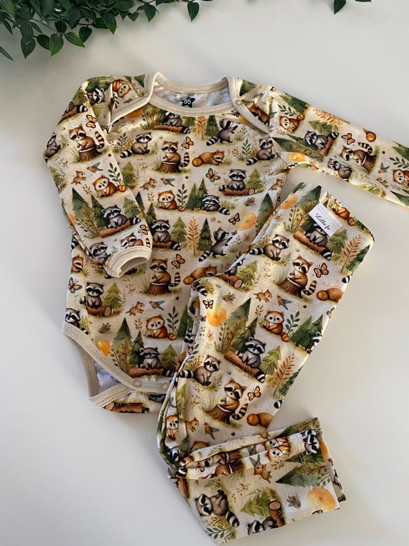 Sæt med søde dyr str 86