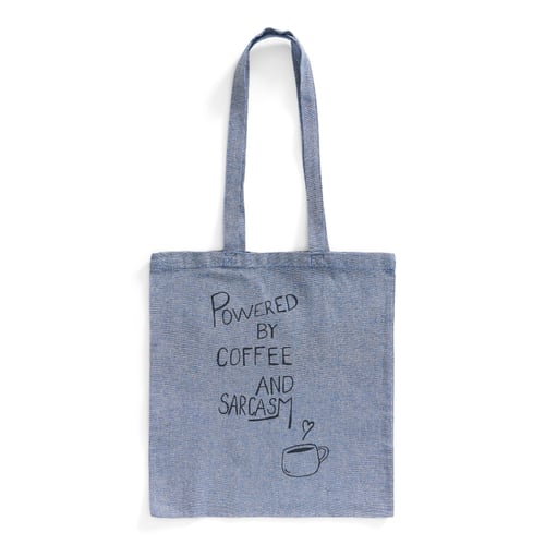 Mulepose: powered by coffee and sarcasm Blå 