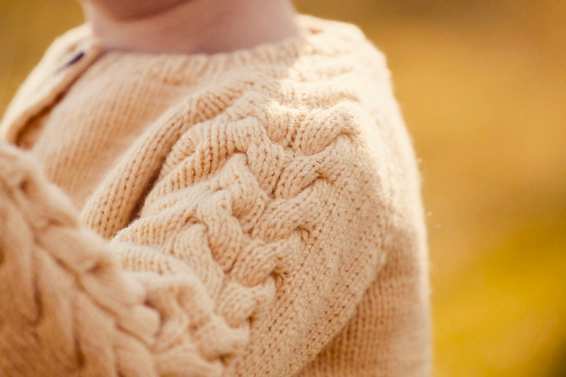 Twist a sleeve cardigan - Strikkeopskrift (dansk PDF) billede 3