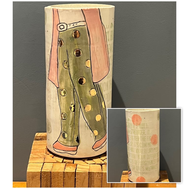 Dejlige Damer vase