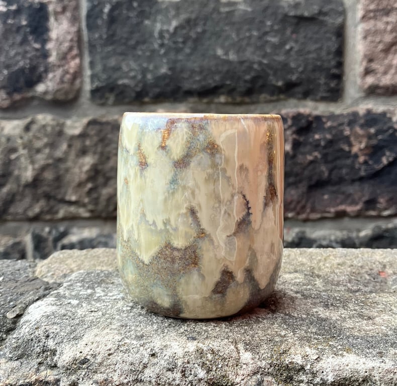 Hånddrejet kop billede 2