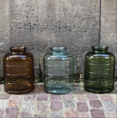Fransk Glasvase - Grøn (5)