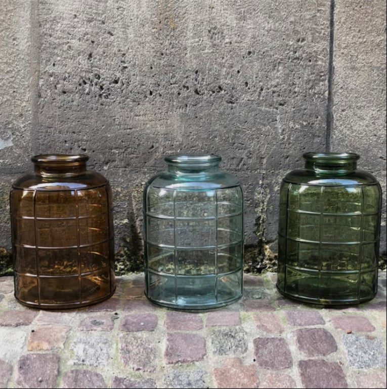 Fransk Glasvase - Grøn (5)