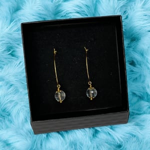 Blå Øreringe – produktbillede