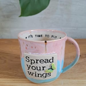 sommerfugle koppen kan indeholde 350 ml. – produktbillede