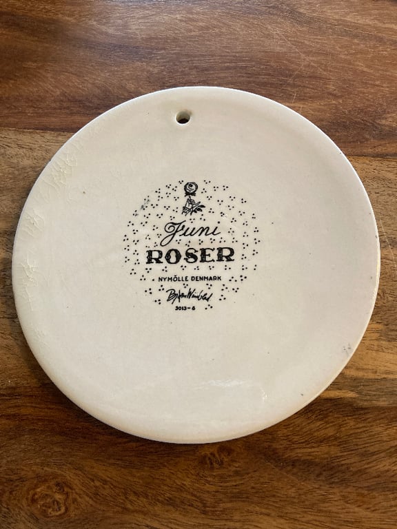 Bjørn Wiinblad - Juni/“Roser” - Sort billede 2