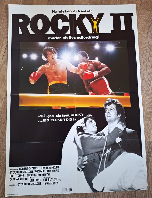 Rocky II - plakat